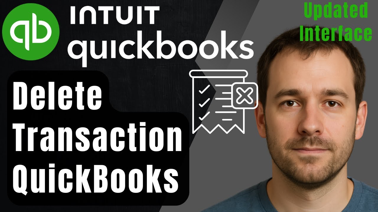 How to Delete a Transaction in QuickBooks Online (New Interface | 2026 ...