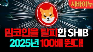 시바이누밈코인을 탈피한 시바이누 2025년 100배 뛴다! #시바리움 #시바이누 SHIB #L3 #전망 #공급쇼크 #소각 #ETF #시바이누알파 #장기보유