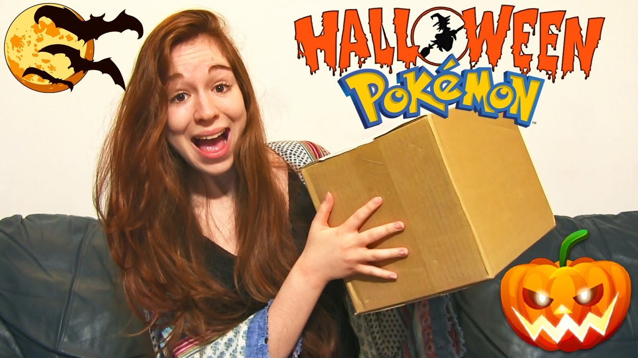 Ouverture d'un MAGNIFIQUE Colis Pokémon d'Halloween 2016 ! Plein de Peluches & Goodies !