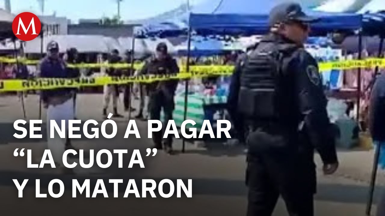 Asesinan a un trabajador de los juegos mecánicos de un tianguis en Acapulco, Guerrero