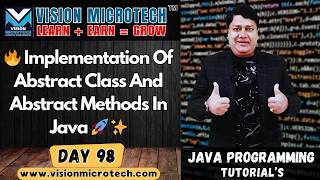 🔥 Implementation Of Abstract Class And Abstract Methods In Java 🚀 ✨