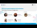 What AI Cannot Replace in Evaluation: The Role of Human Judgment: gLOCAL Evaluation Week 2026