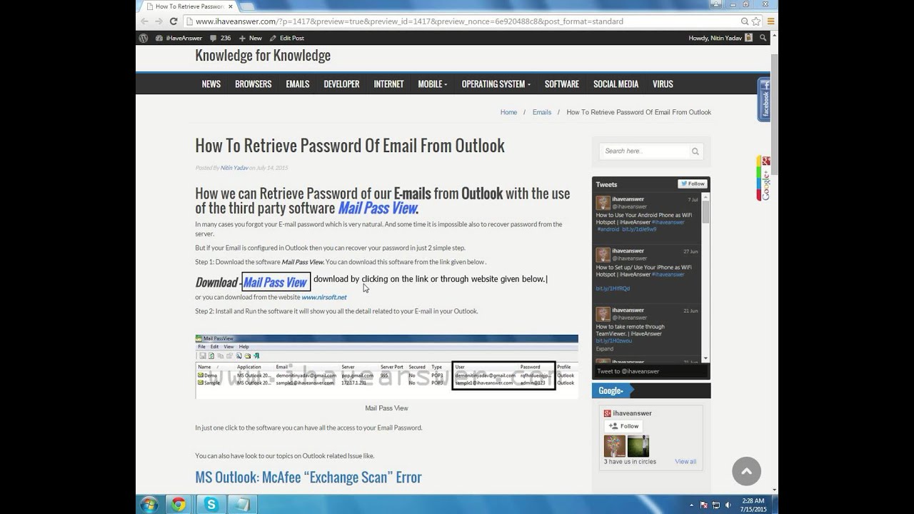 how-to-retrieve-password-from-outlook-youtube