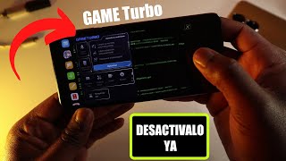 Desactiva ya esta función de la GAME TURBO Xiaomi,Redmi,Poco