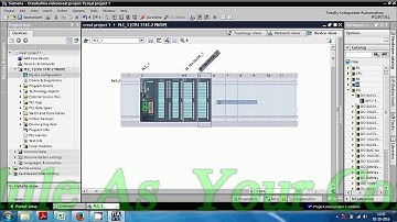 How to Creat Project In TIA V13 Siemens ( Part 1)