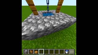 Minecraft: Simple Medieval Well Build Hack #shorts