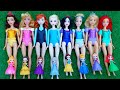 Opening My Disney Dolls Collection One by One