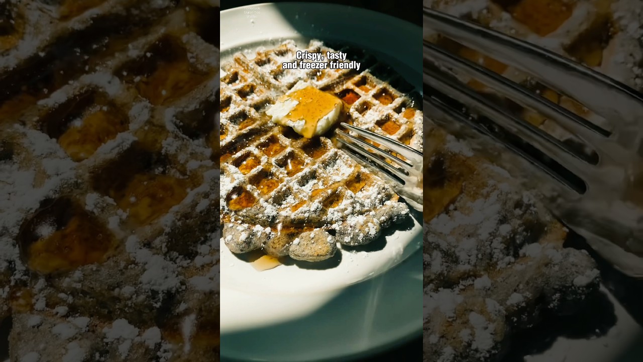 If you’re buying gluten-free waffles, you’re missing out. #shorts  #glutenfreerecipes #waffle