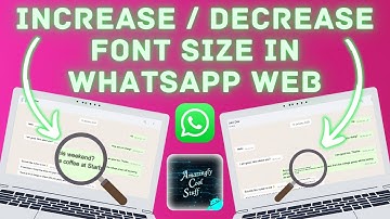 How to Change Font Size on WhatsApp Web (MacBook Pro & Any Laptop) | 4 Easy Tricks! 🔍💻 11.ai