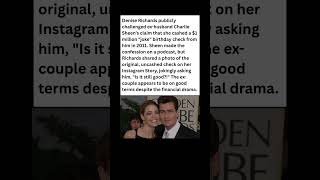 Denise Richards' $1M Receipt SHOCKS Charlie Sheen! #celebrity #news #shorts