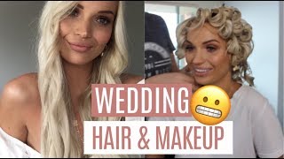 WEDDING WEDNESDAY: Ep 2 | Practicing Hair & Makeup! 😬