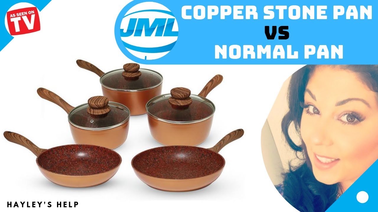 JML Non Stick Copper Stone Griddle Pan