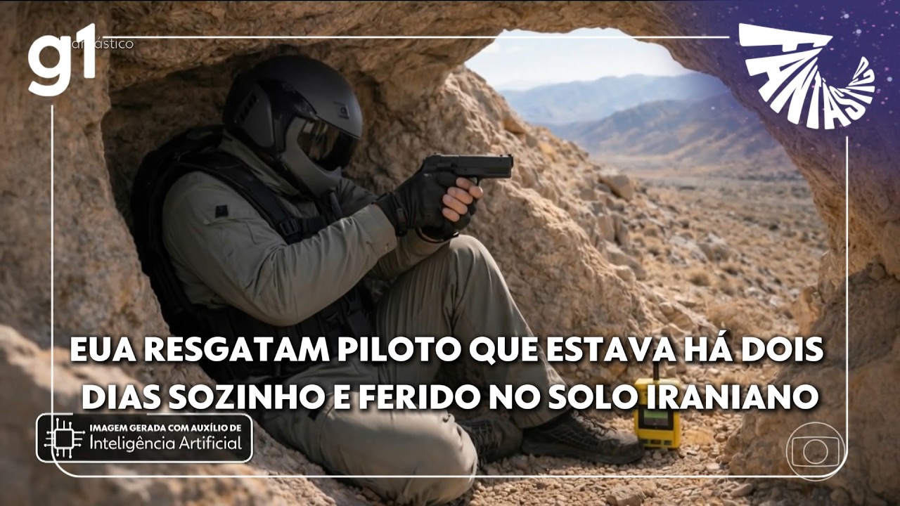 A arriscada operação de resgate do militar americano que estava em caça abatido pelo Irã
