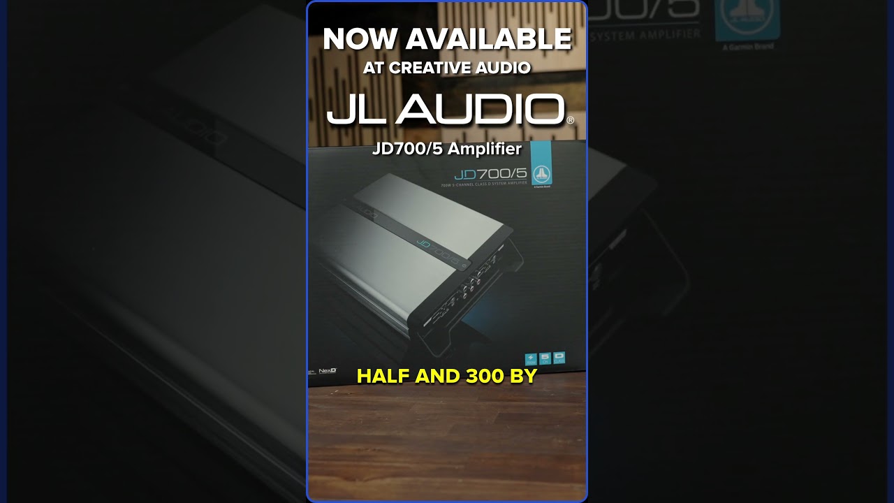 Усилитель JL Audio JD700/5 уже в продаже! | Новинка от Creative Audio