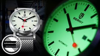 CRAZY Lume For $80 [REVIEW] Berny AM138M Swiss Railway