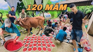 ẨM THỰC ĐÁM CƯỚI NGƯỜI MƯỜNG LẤY VỢ NGƯỜI THÁI TOÀN MÓN NGON