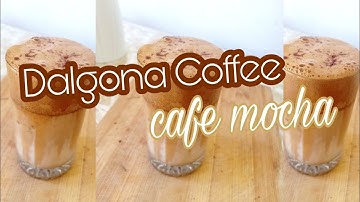 Dalgona Coffee | Cafê Mocha | Milo & Nescafe Coffee | JJ Kitchen