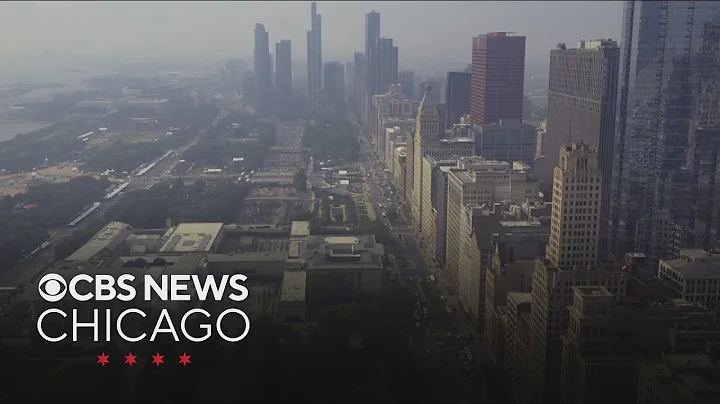 Poor air quality in Chicago area from Canadian wildfires, creating unhealthy conditions for all