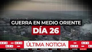 Medio Oriente Bajo Fuego 26 Días De Infierno