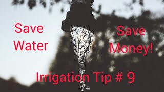 Drop by Drop! Mastering water conservation in 10 short tips!  Tip #9