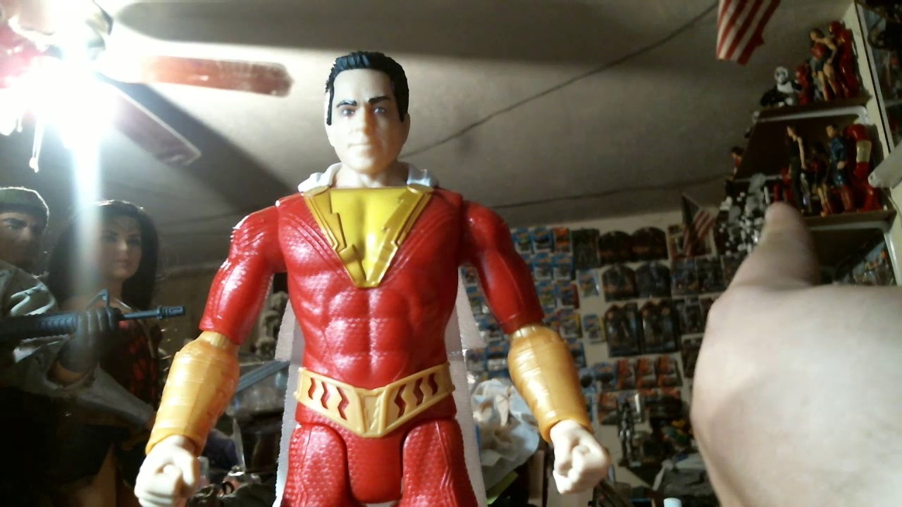 12 inch SHAZAM Zachary Levi as DCs Captain Marvel 2019