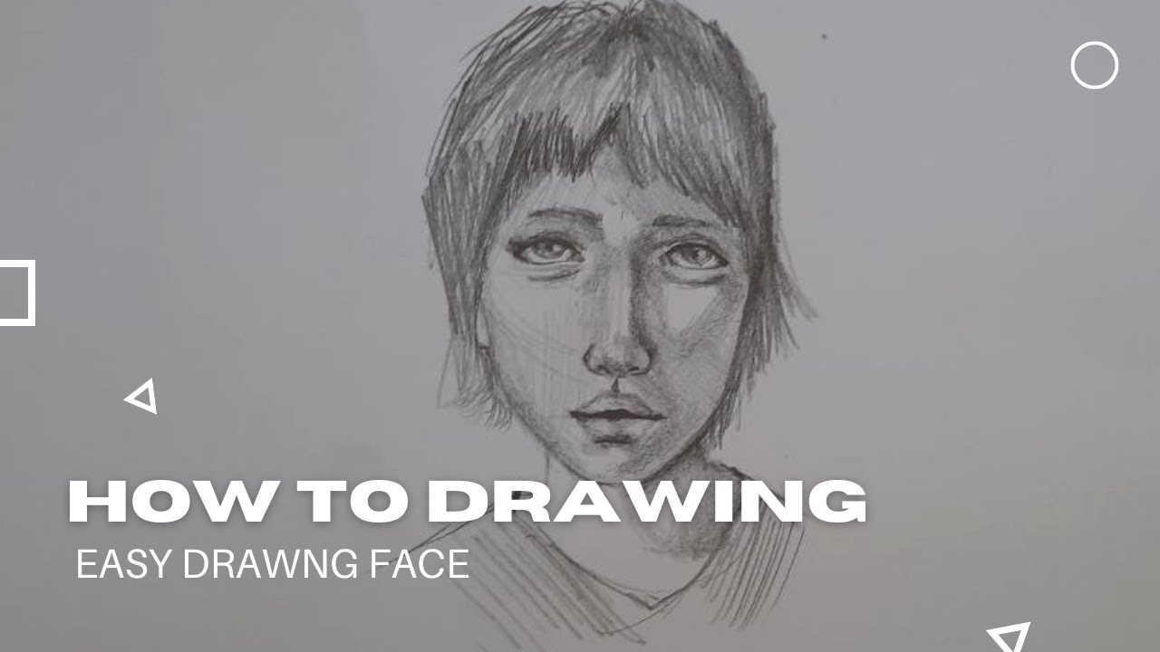 How to draw a portrait using Loomis method | step-by-step | drawing ...