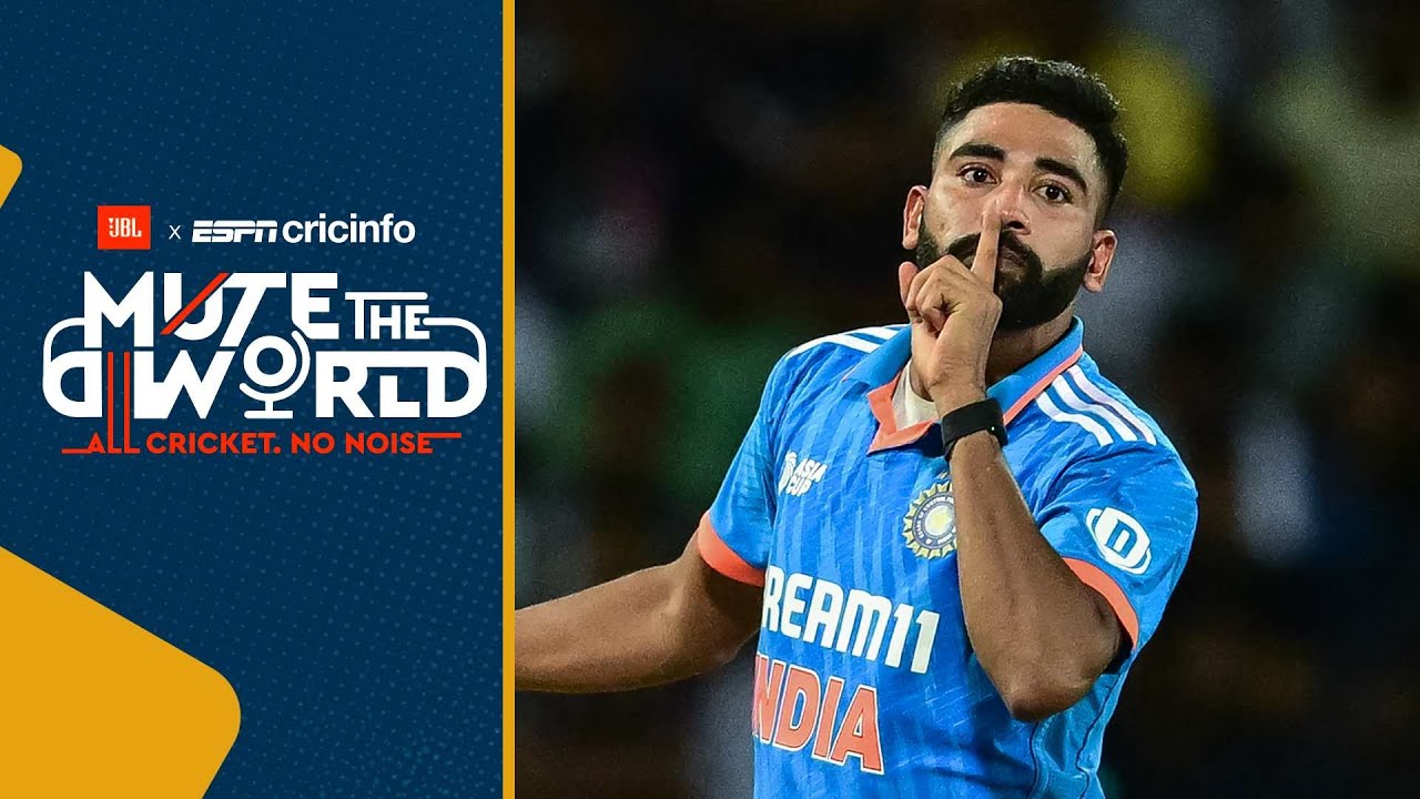 JBL Mute the World Player – Mohammed Siraj | IND vs SL
