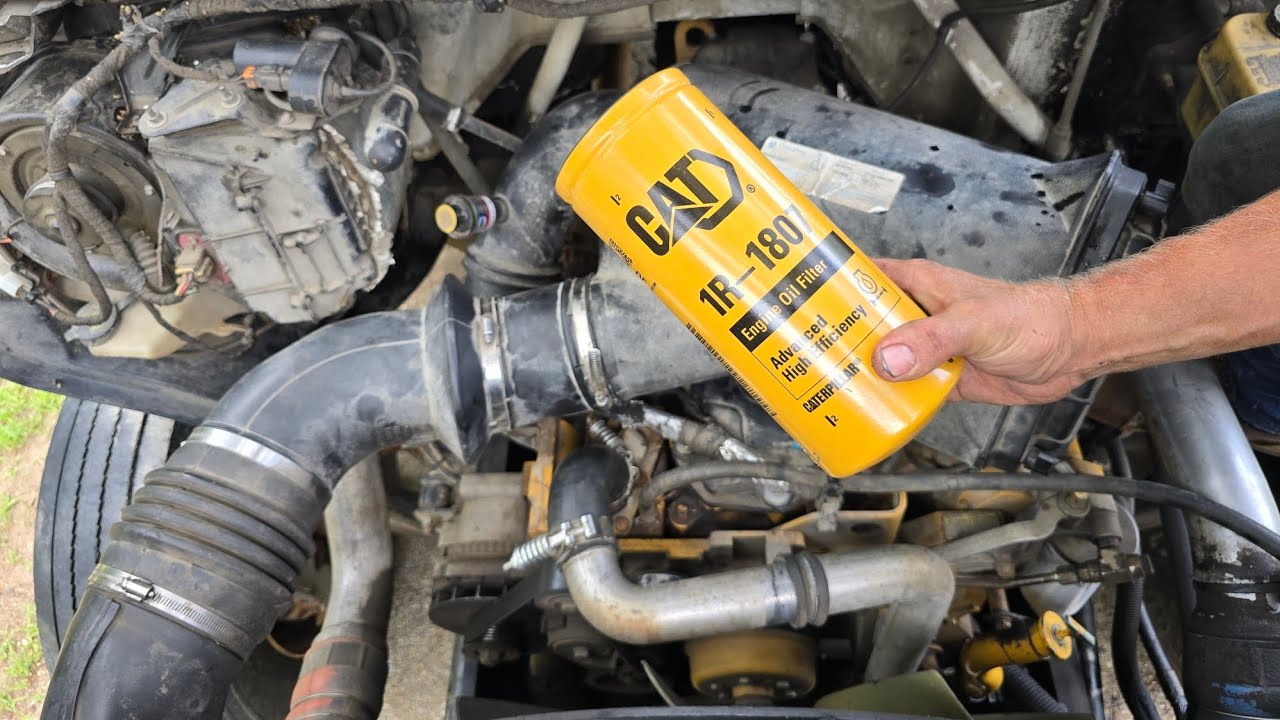 Cat C7 Engine Oil Fill Location