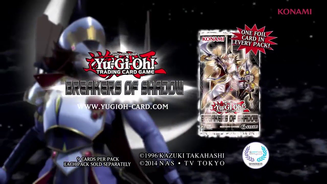 Yugioh Konami Commercial Breakers Of Shadow TCG