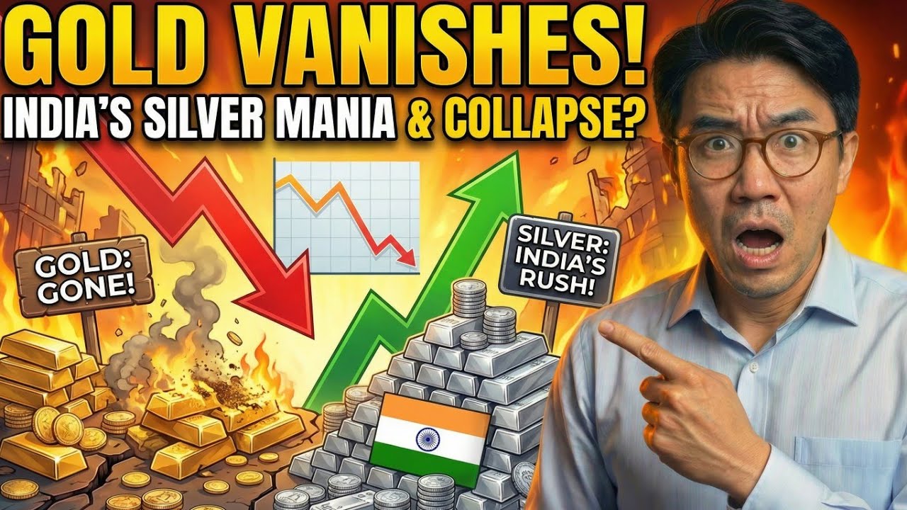 Global Gold Vanishes as India Hits Historic Silver Demand – Collapse Incoming?