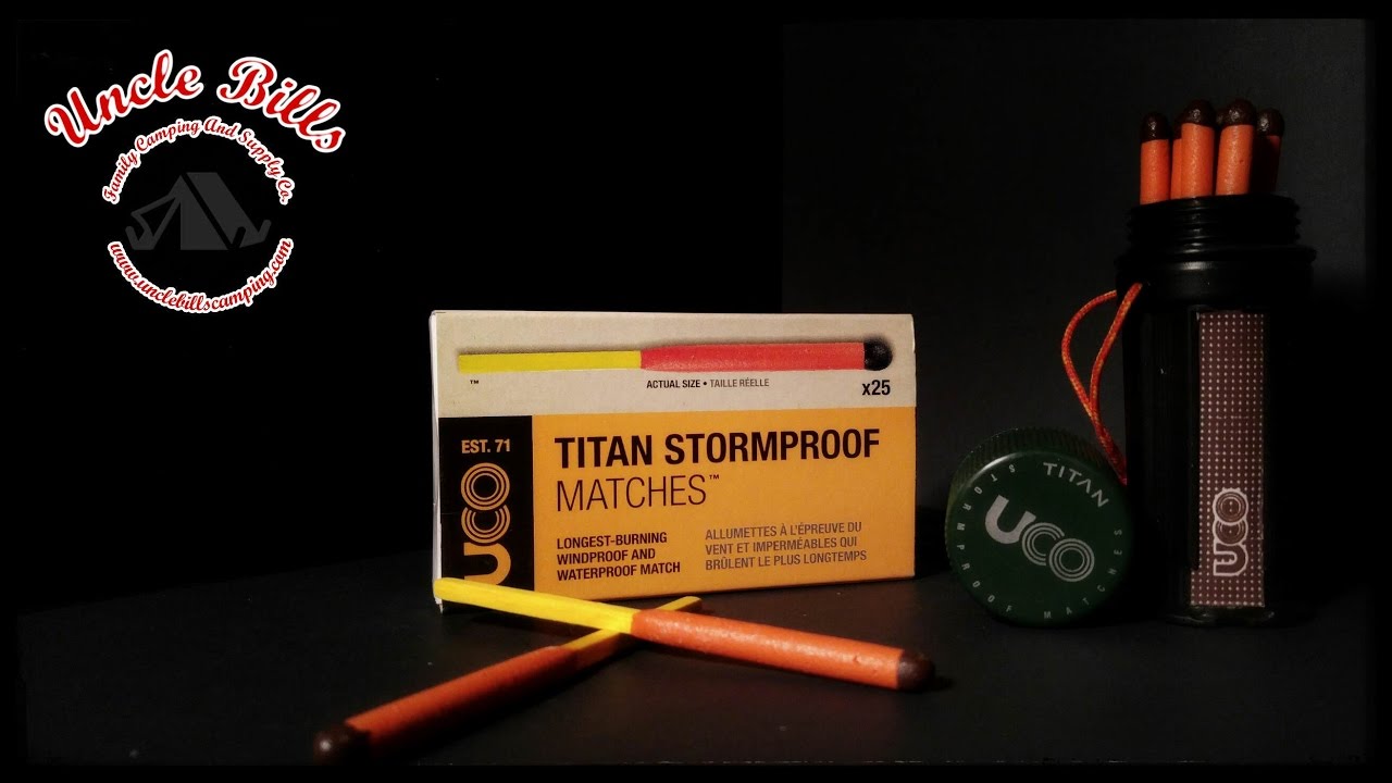 UCO TITAN STORMPROOF CAMPING MATCHES