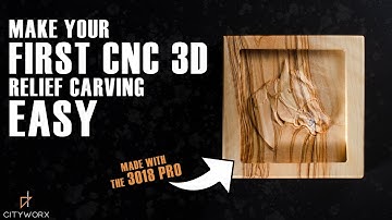 Horse Head 3D Relief Carving | CityWorx