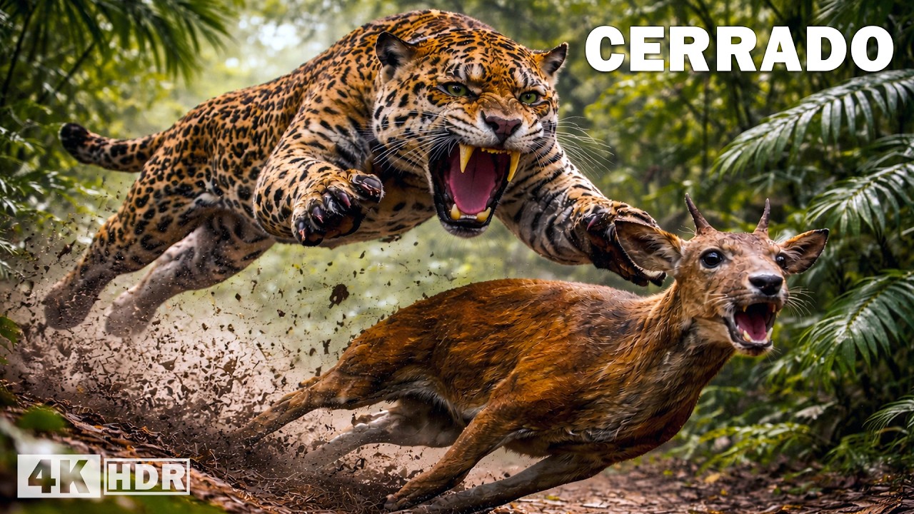 CERRADO SALVAJE | Los Depredadores Más Peligrosos de la Sabana Brasileña | Documental Completo