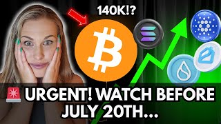 🚨 URGENT! MASSIVE BITCOIN MOVE COMING ON THIS DATE