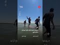 تحليق مروحية عسكرية فوق نهر الفرات بعد ارتفاع منسوبه في ريف دير الزور