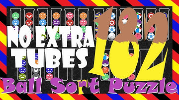 Ball Sort Puzzle Level  182😂No Extra Tubes😂Game Walkthrough😘