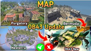 Free Fire All Map Changes In OB43 Update || Free Fire Upcoming New Map OB43 Update || Ff New Event