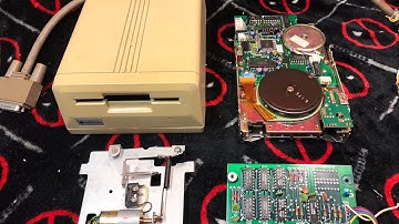 Microtech Macintosh Peripherals Double Sided 800K External Drive Teardown For Restoration