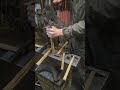 Fitting handels to hammers #Blacksmith #theliveblacksmithshow #forge #doggeadhammer #hammer