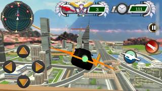 Futuristic Flying Car Ultimate - Uçan Arabayla Havada Şov Yaptık screenshot 3