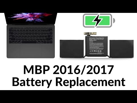 MacBook Pro 13 inch A1708 Late 2016 Mid 2017 Battery Replacement