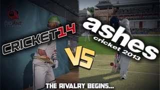 Ashes Cricket 2013 vs Don Bradman Cricket 14 | The Rivalry Begins...