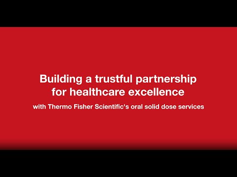 Oral solid dose (OSD) development and manufacturing services - video from Patheon