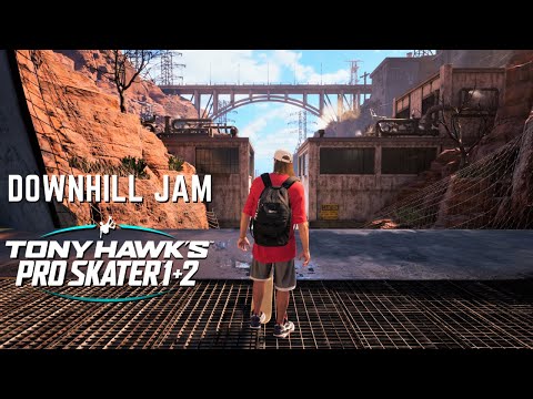 TONY HAWK'S PRO SKATER 1 + 2: Downhill Jam - All Goals and Collectibles!
