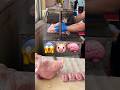 The Sizzling Pork Brains 🧠 Cutting ASMR 😱 #usa #foryou #shorts