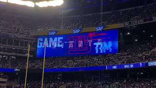 New York Giants 2019 Intro (vs. Dallas Cowboys)