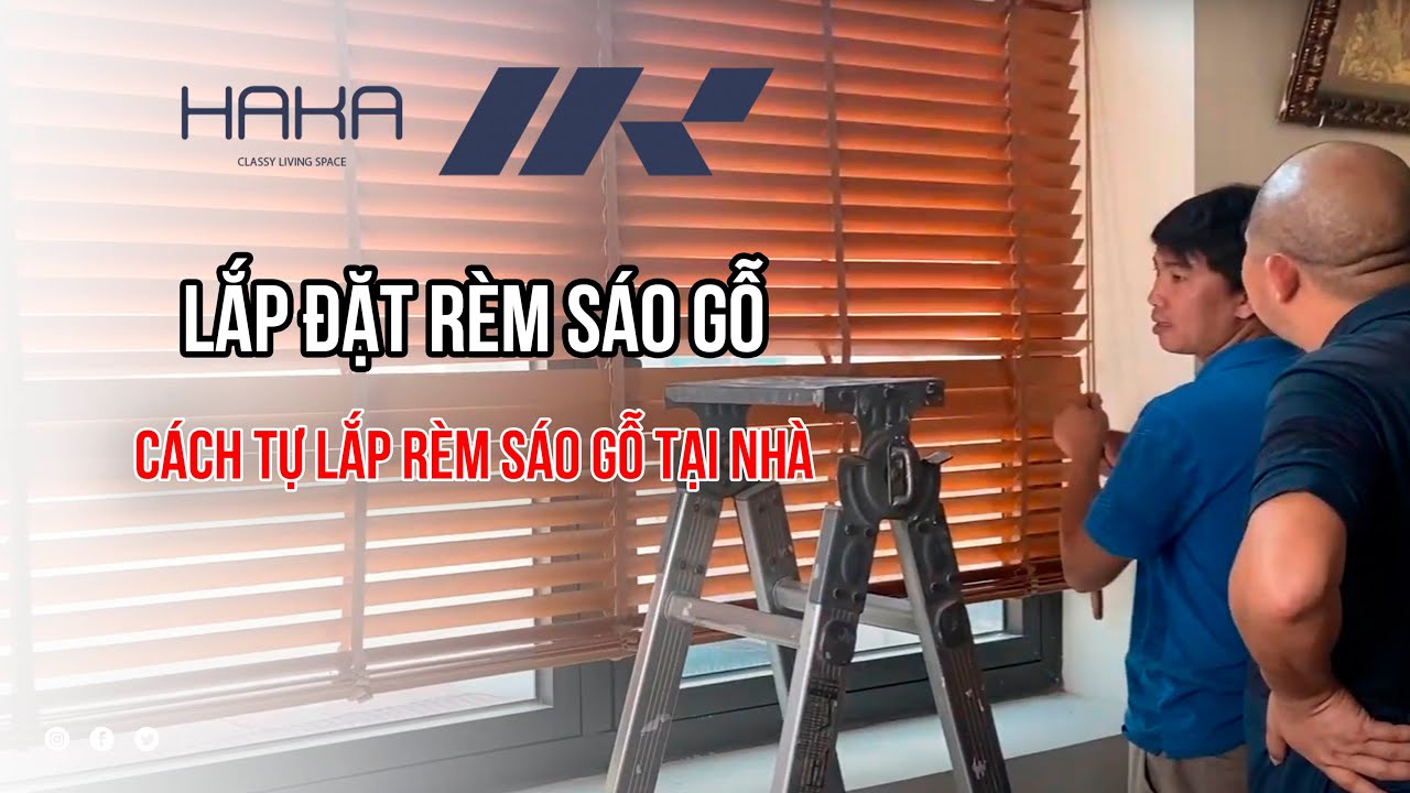 Hướng Dẫn Lắp Đặt RÈM SÁO GỖ Cực Dễ Ai Cũng Lắp Được | Cách Tự Lắp Rèm ...