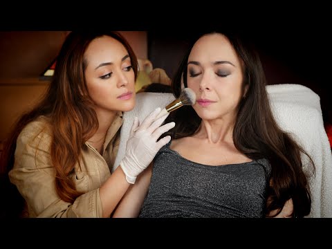 ASMR 50+ Minute Beautiful Holiday Makeup Application & Skincare [Real Person ASMR] Soft Spoken