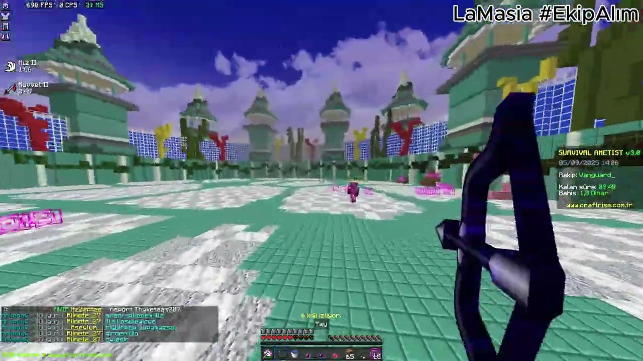 Açık Alan & Düello PvP - CRAFTRİSE SURVİVAL AMETİST