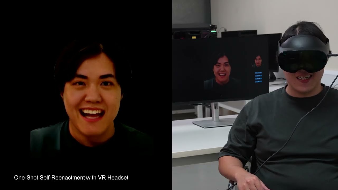 VOODOO VR: One-Shot Neural Avatars for Virtual Reality [SIGGRAPH 2024 Real-Time Live!]